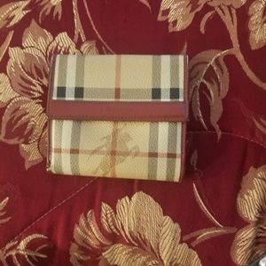 Burberry wallet vintage